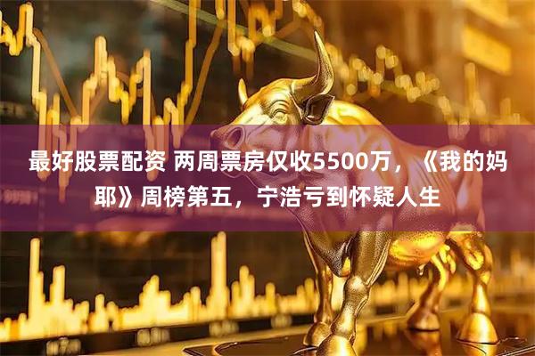 最好股票配资 两周票房仅收5500万，《我的妈耶》周榜第五，宁浩亏到怀疑人生